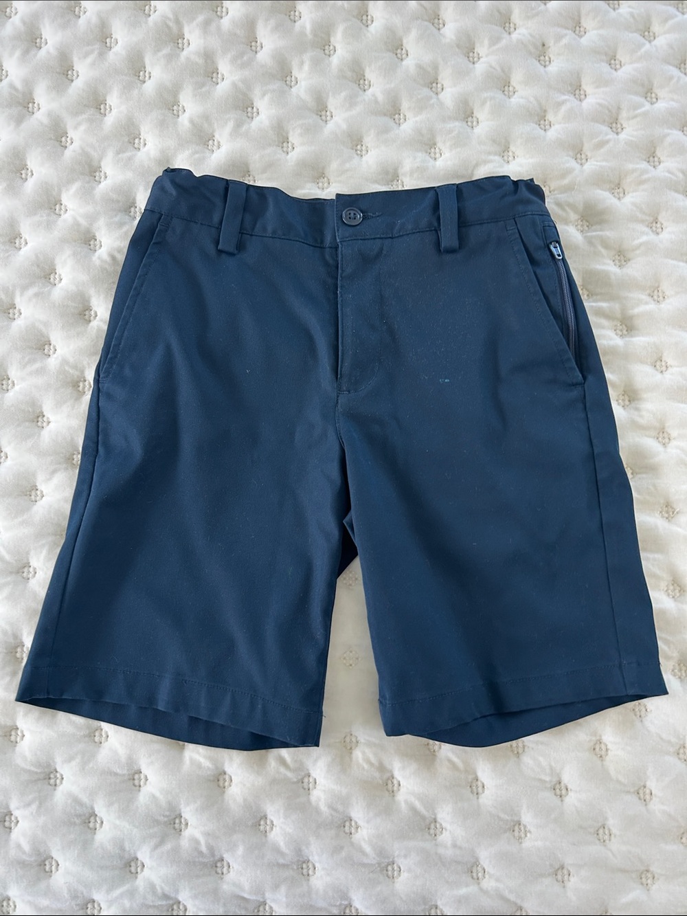 Lands' End Navy Kids' Performance Shorts